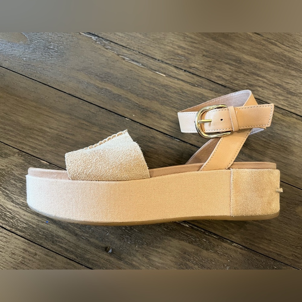 Ugg Chapala Platform Sandals Ankle Strap Size 9